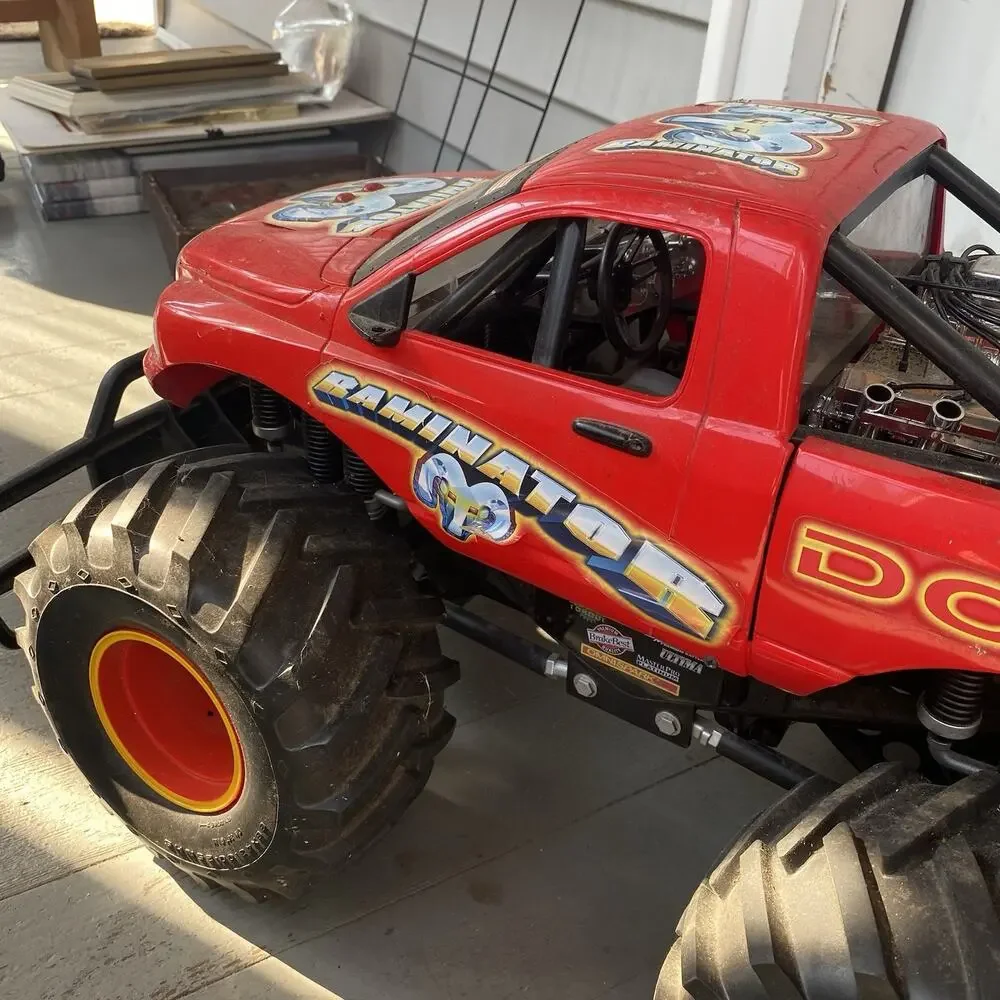 Super Start Master Pro Dodge Raminator Monster Truck New Bright Red Y2K ToyTruck